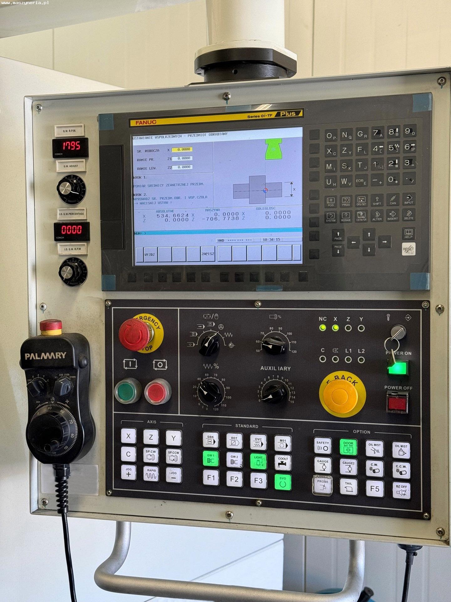 Rettificatrice CNC PALMARY OCD-3260 in vendita - foto 6